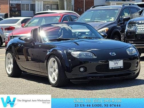 Brilliant Black 2008 Mazda MX-5 Miata Touring