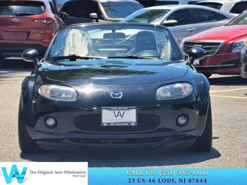 Brilliant Black 2008 Mazda MX-5 Miata Touring