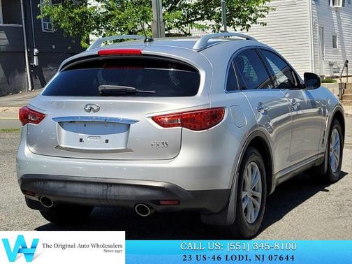 Liquid Platinum Metallic 2009 INFINITI FX35 Base