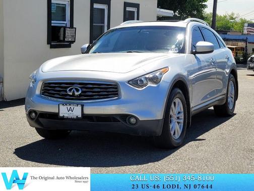 Liquid Platinum Metallic 2009 INFINITI FX35 Base