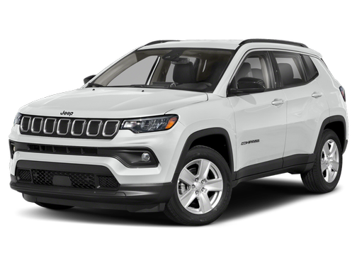Bright White Clearcoat 2022 Jeep Compass Latitude
