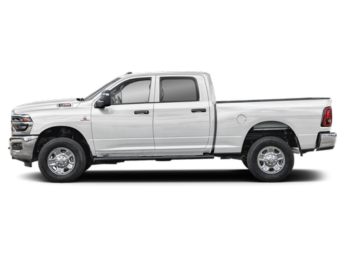 Bright White Clearcoat 2025 RAM 2500 Tradesman Crew Cab 4x4 6'4' Box