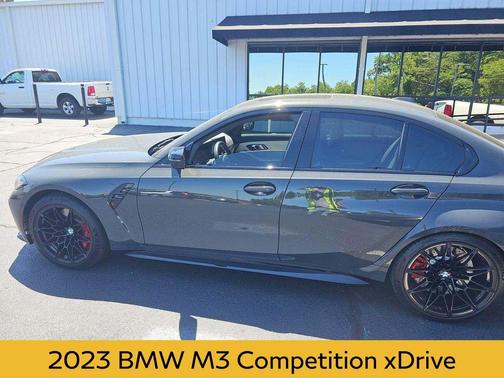 Individual Dravit Grey Metallic 2023 BMW M3 Competition xDrive