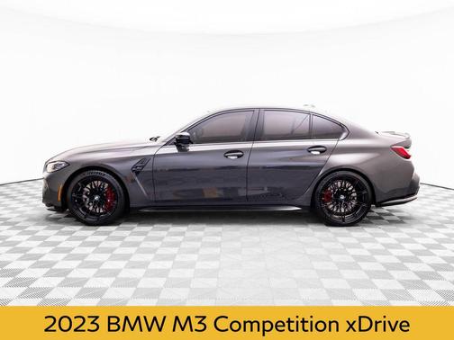 Individual Dravit Grey Metallic 2023 BMW M3 Competition xDrive
