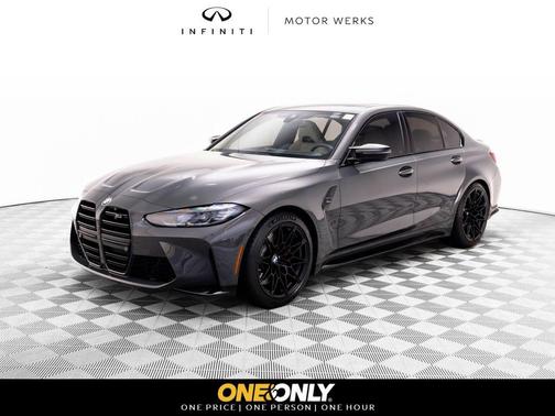 Individual Dravit Grey Metallic 2023 BMW M3 Competition xDrive