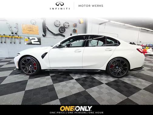 Alpine White 2025 BMW M3 Competition xDrive