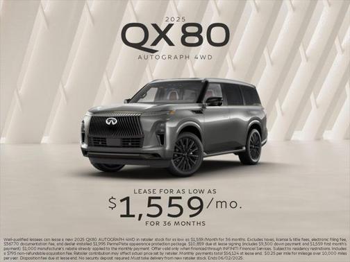 2025 INFINITI QX80 AUTOGRAPH AWD