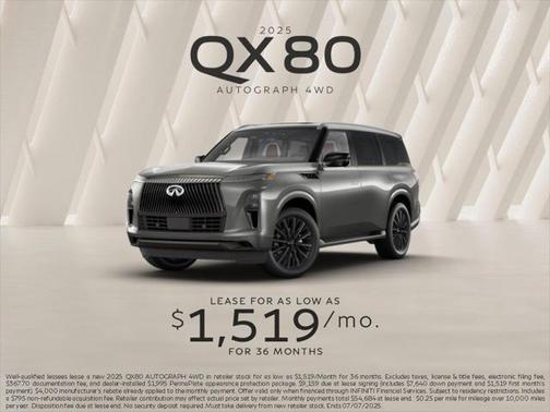 2025 INFINITI QX80 AUTOGRAPH AWD