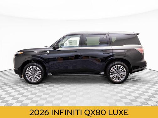 Black Obsidian 2026 INFINITI QX80 Luxe