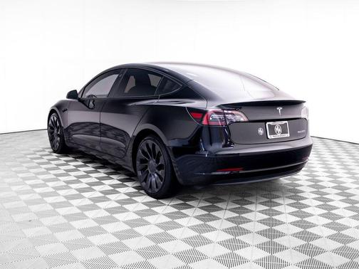 Solid Black 2023 Tesla Model 3 Performance
