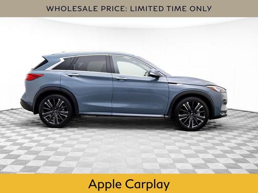 Slate Gray 2023 INFINITI QX50 SENSORY AWD
