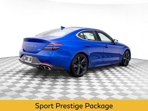 Mallorca Blue 2023 Genesis G70 2.0T AWD