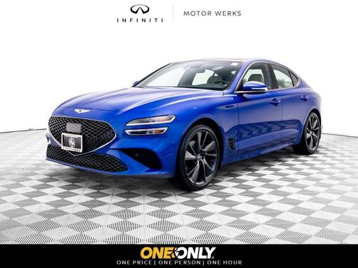 Mallorca Blue 2023 Genesis G70 2.0T AWD