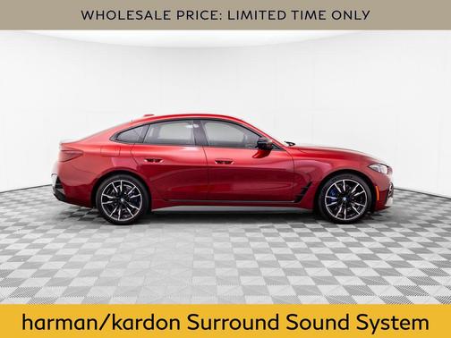 Vegas Red Metallic 2025 BMW i4 Gran Coupe M50
