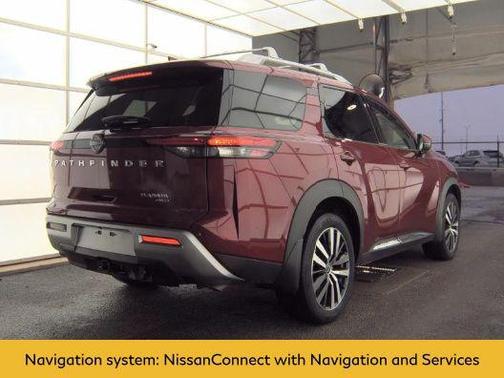 Scarlet Ember 2024 Nissan Pathfinder Platinum 4WD