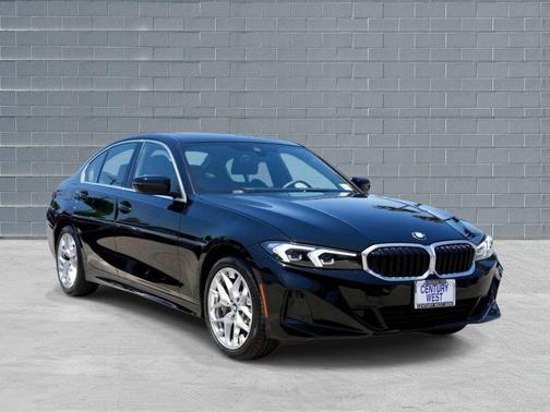 Jet Black 2025 BMW 330 330i Sedan