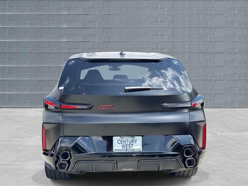 Individual Frozen Black Metallic 2024 BMW XM Label Red