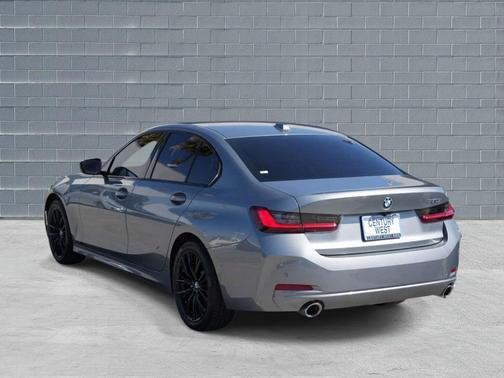 Skyscraper Grey Metallic 2023 BMW 330 330i Sedan