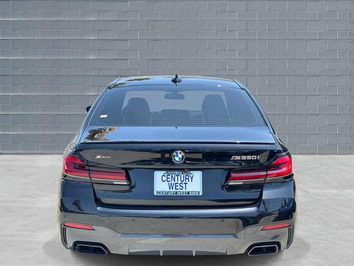 Black Sapphire Metallic 2023 BMW M550 i Xdrive