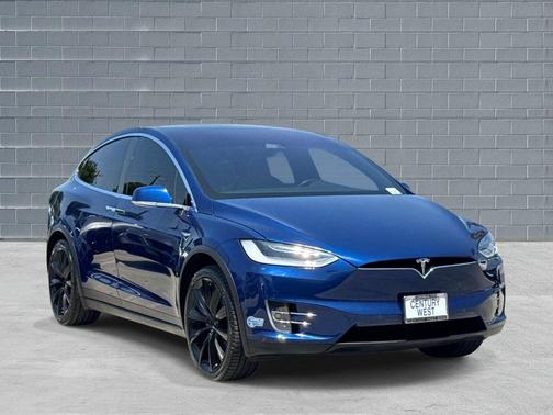 Deep Blue Metallic 2019 Tesla Model X P100D