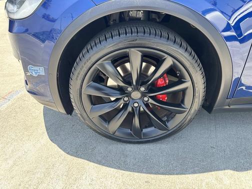 Deep Blue Metallic 2019 Tesla Model X P100D