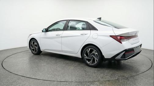 Serenity White 2025 Hyundai ELANTRA SEL