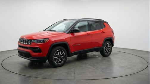 Red Hot Pearlcoat 2025 Jeep Compass Trailhawk
