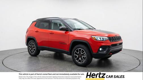 Red Hot Pearlcoat 2025 Jeep Compass Trailhawk
