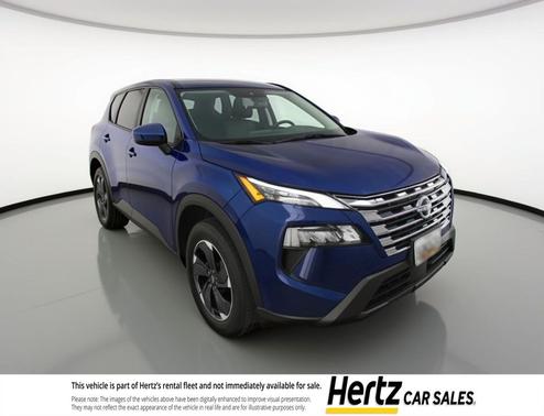 Deep Ocean Blue Pearl 2025 Nissan Rogue SV