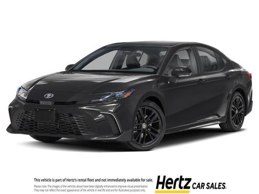 Midnight Black Metallic 2025 Toyota Camry LE