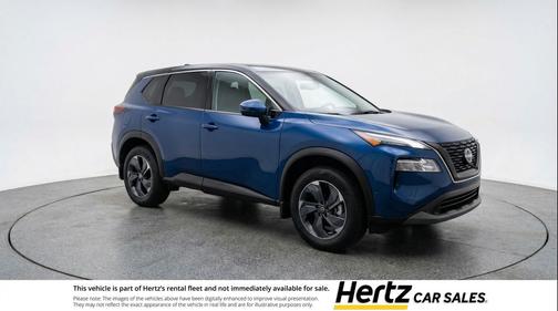 Deep Ocean Blue Pearl 2025 Nissan Rogue SV