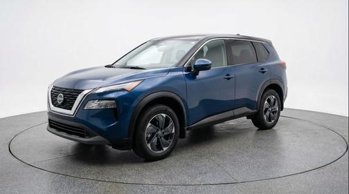 Deep Ocean Blue Pearl 2025 Nissan Rogue SV