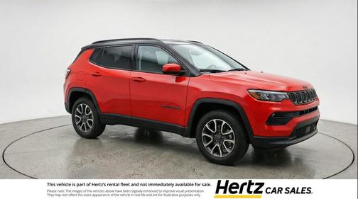 Red Hot Pearlcoat 2025 Jeep Compass Trailhawk