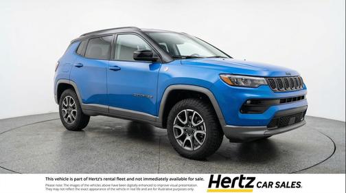 Hydro Blue Pearlcoat 2025 Jeep Compass Trailhawk