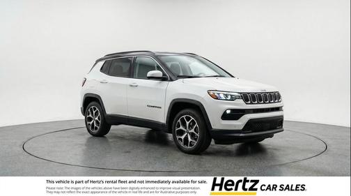Bright White Clearcoat 2025 Jeep Compass Limited
