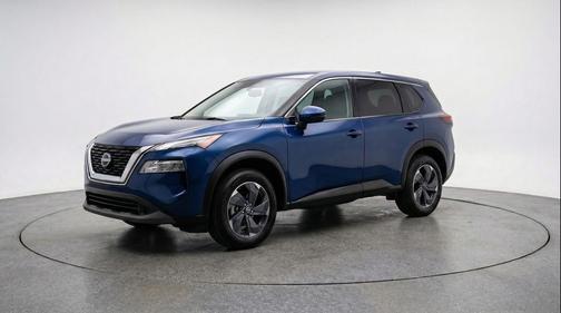 Deep Ocean Blue Pearl 2025 Nissan Rogue SV