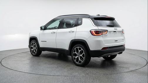 Bright White Clearcoat 2025 Jeep Compass Limited