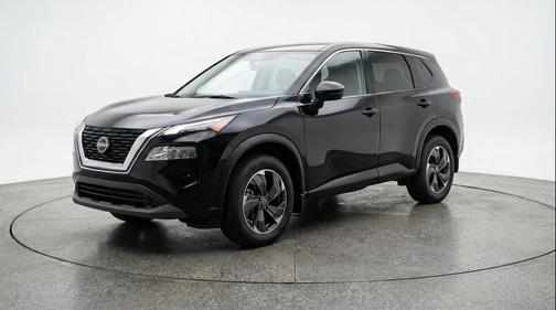 Super Black 2025 Nissan Rogue SV