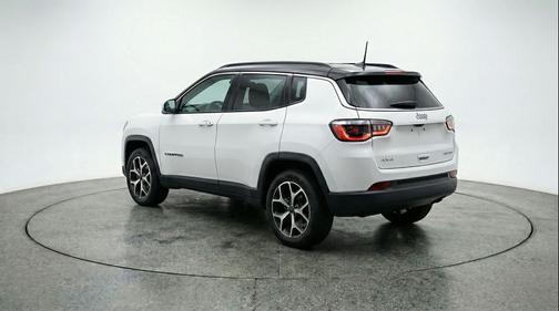Bright White Clearcoat 2025 Jeep Compass Limited