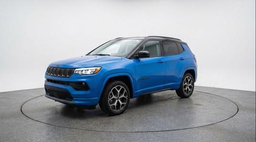 Blue 2025 Jeep Compass Limited
