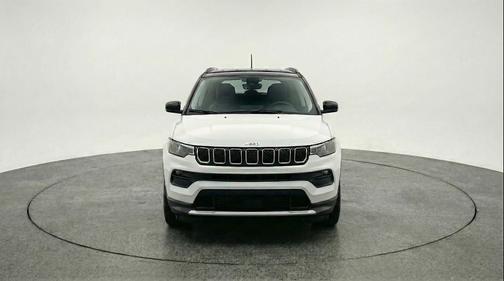 Bright White Clearcoat 2025 Jeep Compass Limited