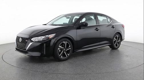 Super Black 2025 Nissan Sentra SV
