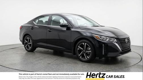Super Black 2025 Nissan Sentra SV