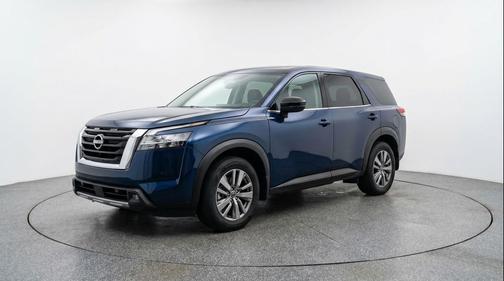Deep Ocean Blue Pearl 2025 Nissan Pathfinder SV 4WD