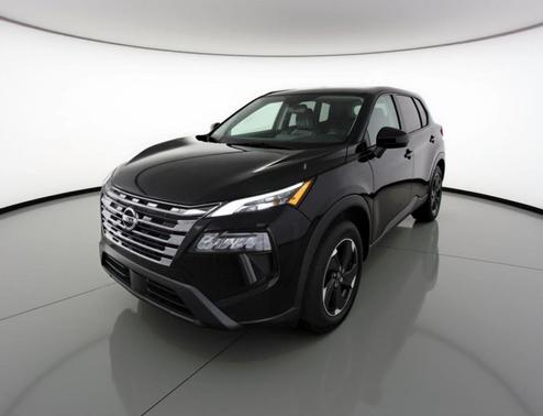 Super Black 2025 Nissan Rogue SV