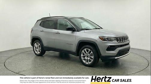 Silver Zynith Metallic Clearcoat 2025 Jeep Compass Limited