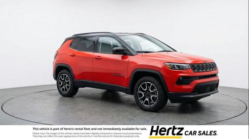 Red Hot Pearlcoat 2025 Jeep Compass Trailhawk