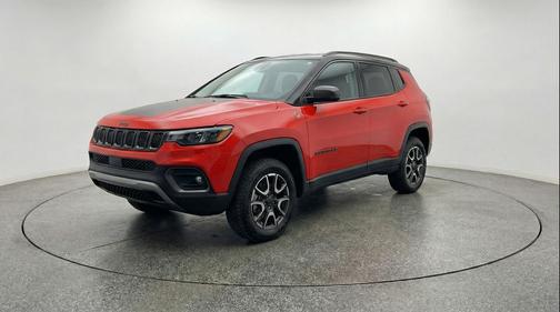 Red Hot Pearlcoat 2025 Jeep Compass Trailhawk