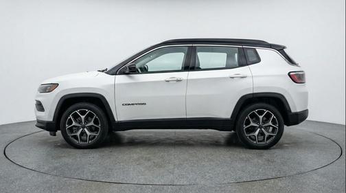 Bright White Clearcoat 2025 Jeep Compass Limited