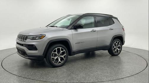 Silver Zynith Metallic Clearcoat 2025 Jeep Compass Limited